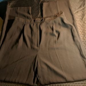 Vintage high-waist polyester dress slacks. EUC.